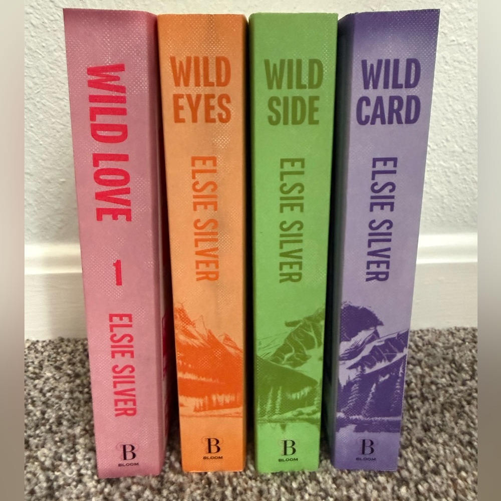 Elsie Silver Rose Hill Series Books 1-4 Wild Love Wild Eyes Wild Side Wild Card - Picture 2 of 4